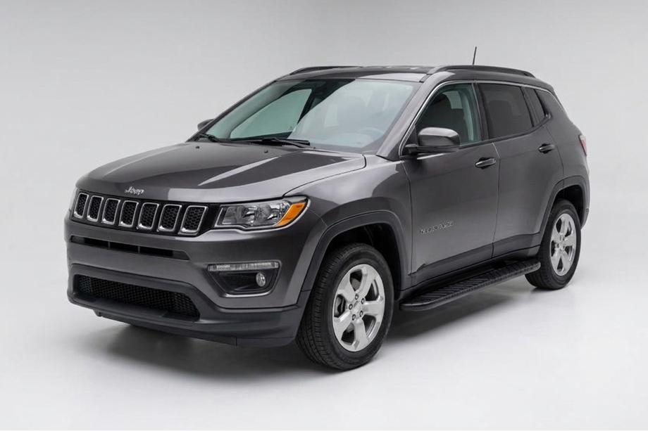 Jeep Compass 2016- Seitenschweller Bosphore Black (2 Stk., Aluminium) Image