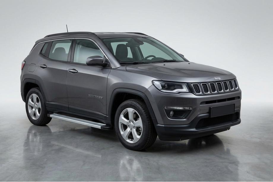 Jeep Compass 2016- Seitenschweller Maya V2 (2 Stk., Aluminium) Image