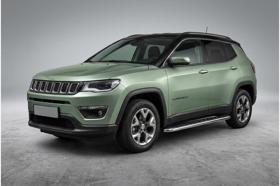 Jeep Compass 2016- Seitenschweller Maydos V1 (2 Stk., Aluminium) Image