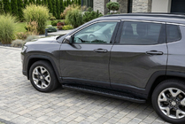 Jeep Compass 2016- Trittbretter Allmond Black (2 Stk., Aluminium) Foto 1