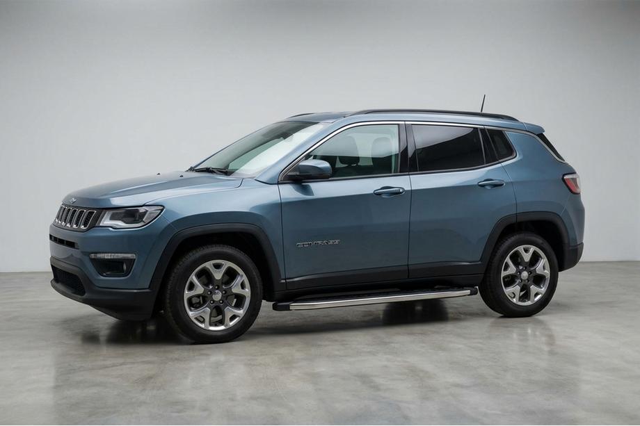 Jeep Compass 2016- Seitenschweller BlackLine (2 Stk., Aluminium) Image