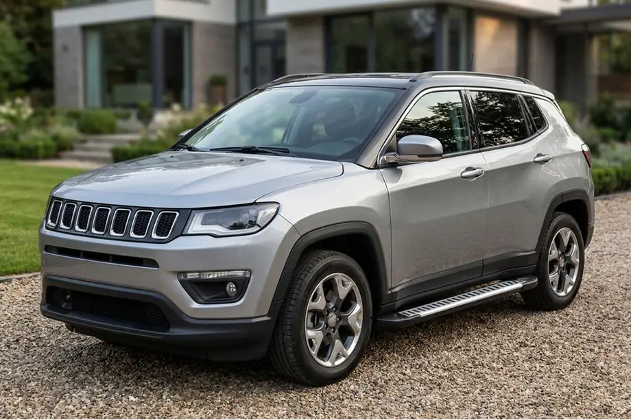 Jeep Compass 2016- Seitenschweller Line (2 Stk., Aluminium) Image