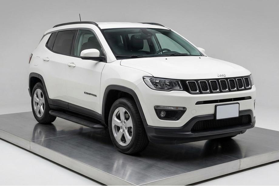 Jeep Compass 2016- Seitenschweller Tayga Black (2 Stk., Aluminium) Image
