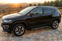Jeep Compass 2016- Seitenschweller Vision New Black (2 Stk., Aluminium) Foto 1