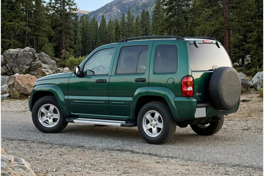 Jeep Cherokee/Liberty 2002-2007 Seitenschweller Vision New Grey (2 Stk., Aluminium) Foto 1