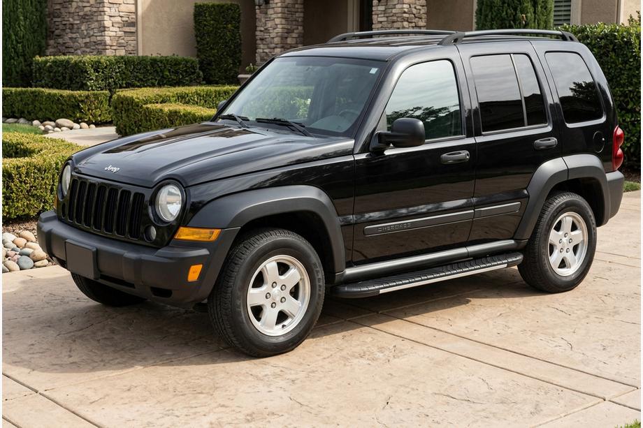 Jeep Cherokee/Liberty 2002-2007 Seitenschweller Boshpore Grey (2 Stk., Aluminium) Image