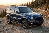 Jeep Cherokee/Liberty 2002-2007 Trittbretter Allmond Black (2 Stk., Aluminium) Foto 1