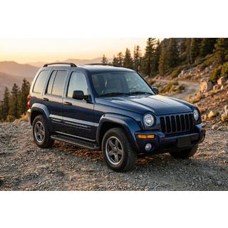 Trittbretter Allmond Black (2 Stk., Aluminium) Jeep Cherokee/Liberty 2002-2007 Foto 1