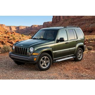 Trittbretter Allmond Grey (2 Stk., Aluminium) Jeep Cherokee/Liberty 2002-2007 Foto 1