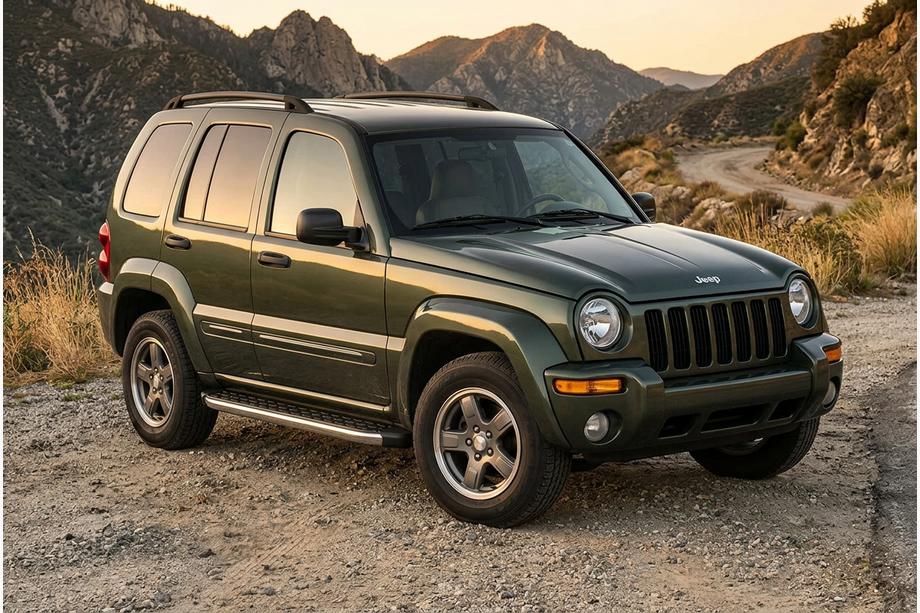 Jeep Cherokee/Liberty 2002-2007 Seitenschweller BlackLine (2 Stk., Aluminium) Foto 1