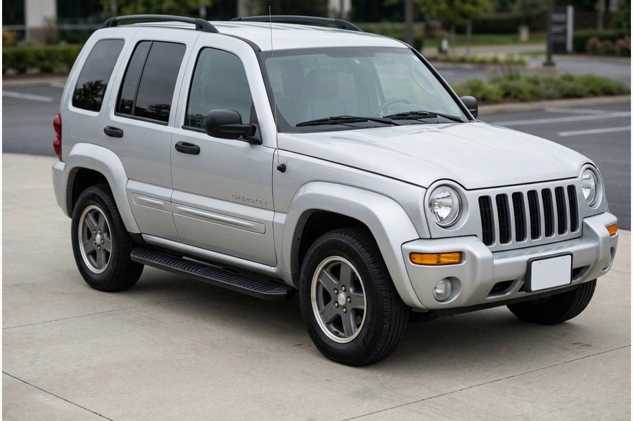 Jeep Cherokee/Liberty 2002-2007 Seitenschweller Tayga Black (2 Stk., Aluminium) Image
