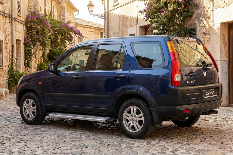 Honda CRV 2001-2006 Seitenschweller Maya V2 (2 Stk., Aluminium) Image