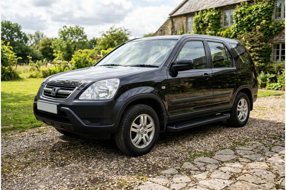 Honda CRV 2001-2006 Trittbretter Allmond Black (2 Stk., Aluminium) Image