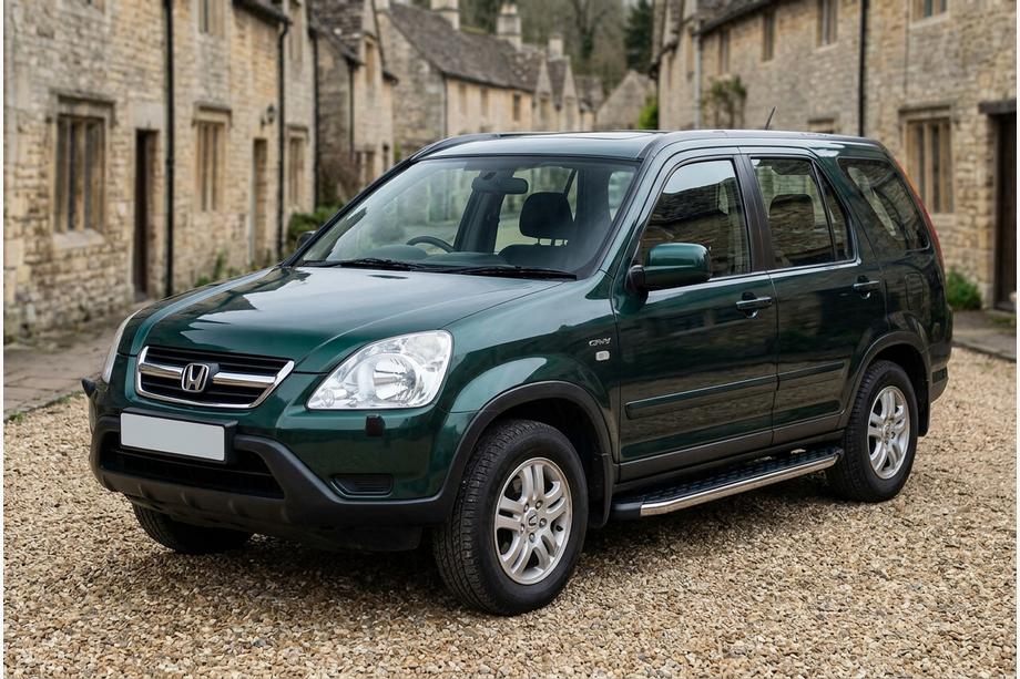 Honda CRV 2001-2006 Seitenschweller BlackLine (2 Stk., Aluminium) Image