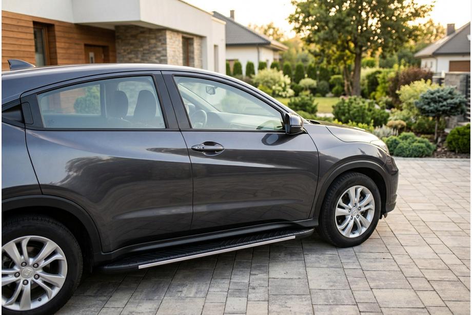 Honda HR-V 2014-2021 Seitenschweller Bosphore Grey (2 Stk., Aluminium) Image
