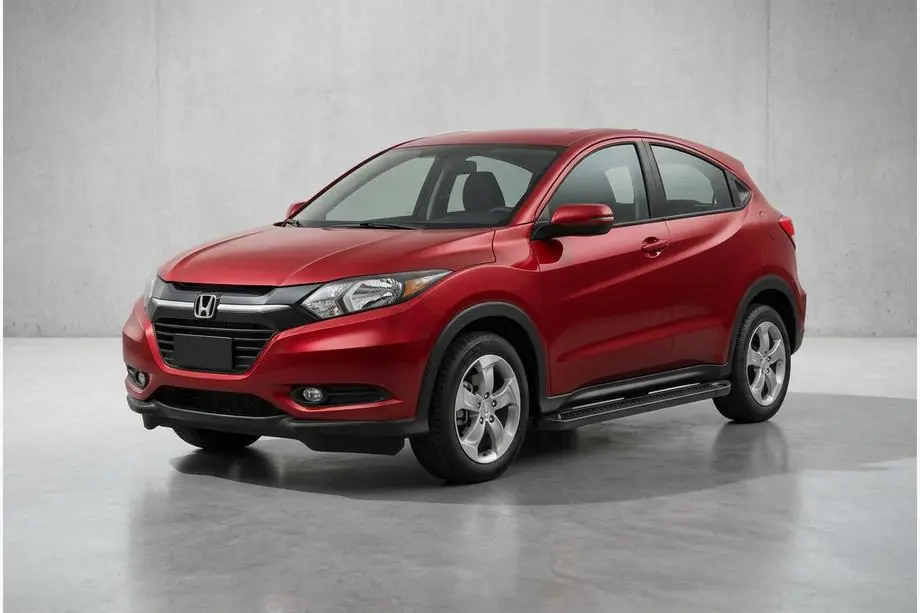 Honda HR-V 2014-2021 Trittbretter Allmond Black (2 Stk., Aluminium) Image