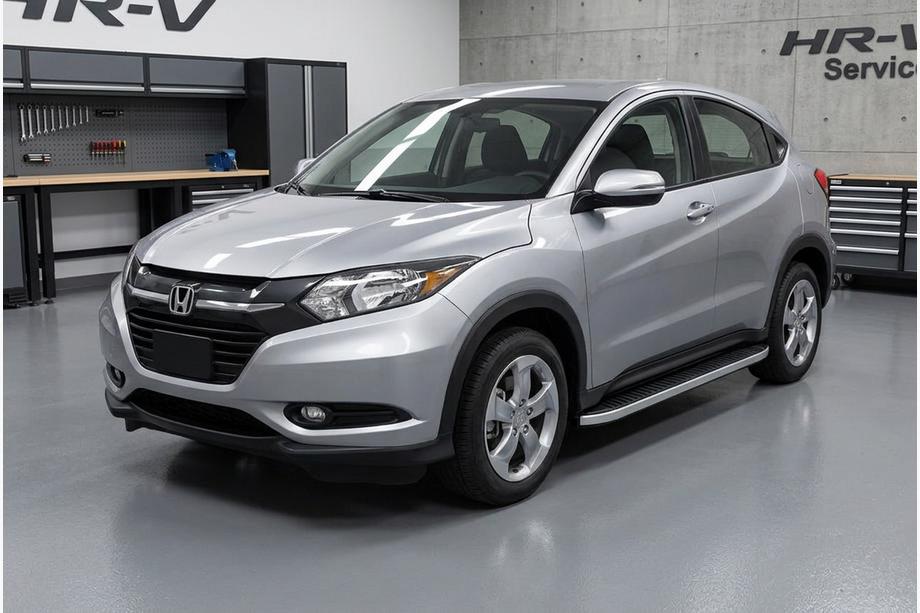 Honda HR-V 2014-2021 Seitenschweller Tayga Grey (2 Stk., Aluminium) Image