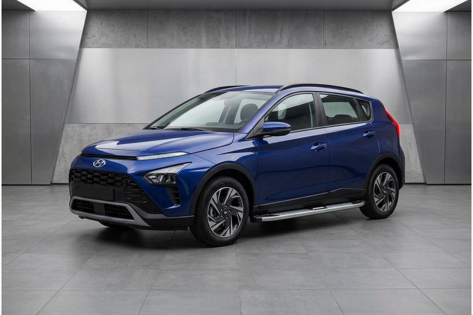 Hyundai Bayon 2021- Seitenschweller Mevsim Grey (2 Stk., Aluminium) Image