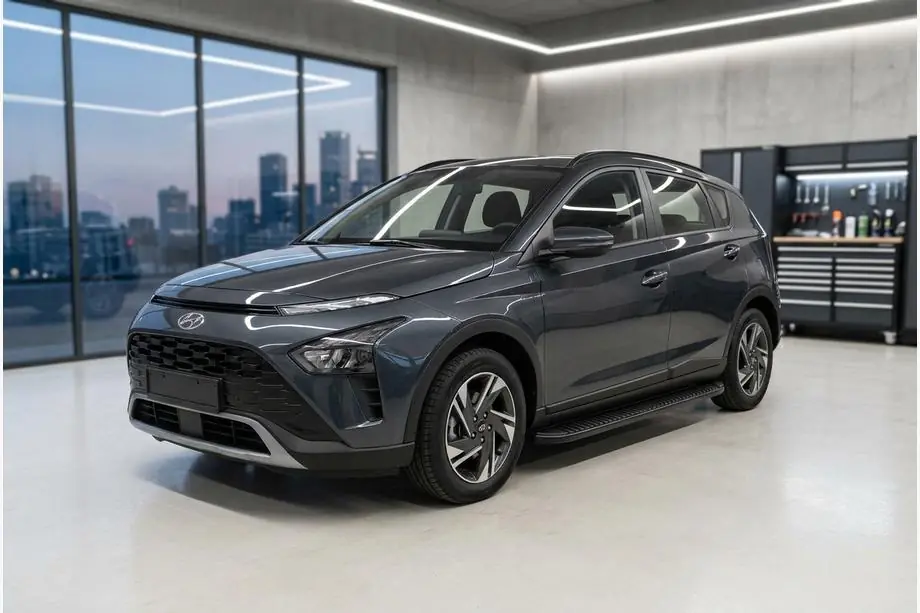 Hyundai Bayon 2021- Seitenschweller Tayga Black (2 Stk., Aluminium) Image