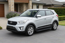 Hyundai Creta 2014-2020 Seitenschweller Bosphore Black (2 Stk., Aluminium) Foto 1