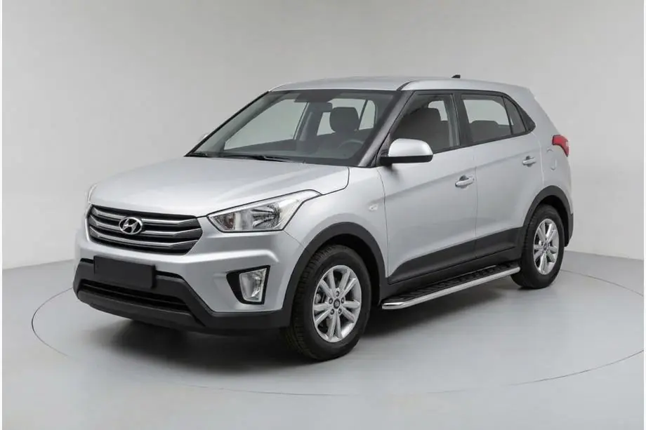 Hyundai Creta 2014-2020 Seitenschweller Maydos V1 (2 Stk., Aluminium) Image