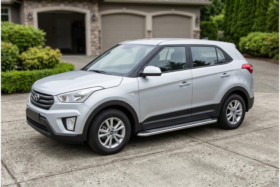Hyundai Creta 2014-2020 Trittbretter Maydos V2 (2 Stk., Aluminium) Image
