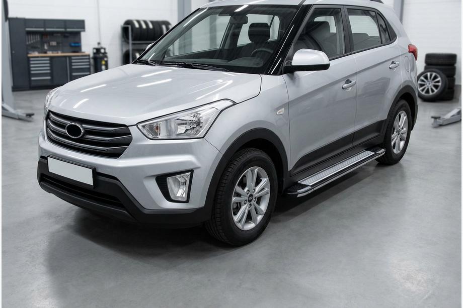 Hyundai Creta 2014-2020 Trittbretter Rainbow (2 Stk., Aluminium) Image