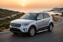 Hyundai Creta 2014-2020 Seitenschweller Mevsim Grey (2 Stk., Aluminium) Foto 1