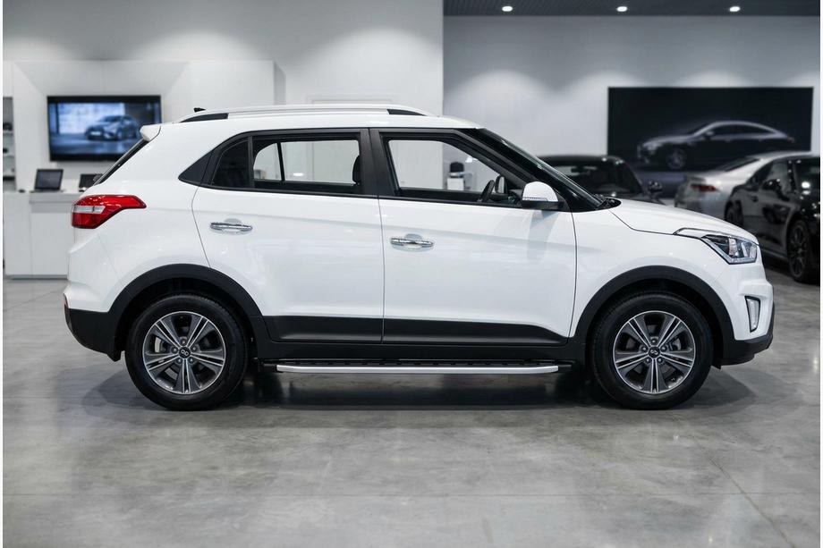 Hyundai Creta 2014-2020 Seitenschweller BlackLine (2 Stk., Aluminium) Image