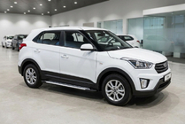 Hyundai Creta 2014-2020 Seitenschweller Line (2 Stk., Aluminium) Foto 1