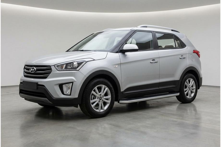 Hyundai Creta 2014-2020 Seitenschweller Tayga Grey (2 Stk., Aluminium) Image