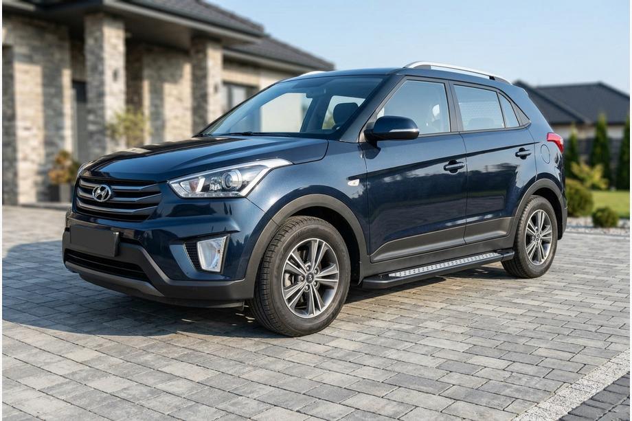 Hyundai Creta 2014-2020 Seitenschweller Vision New Black (2 Stk., Aluminium) Image
