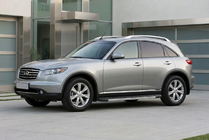 Infiniti FX 2003-2008 Trittbretter Duru (2 Stk., Aluminium) Foto 1
