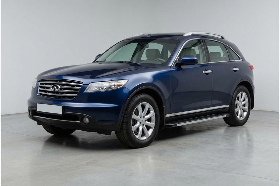 Infiniti FX 2003-2008 Seitenschweller Maya V1 (2 Stk., Aluminium) Image