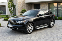 Infiniti FX 2003-2008 Seitenschweller Maya V2 (2 Stk., Aluminium) Foto 1