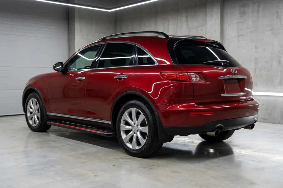 Infiniti FX 2003-2008 Seitenschweller Maya Red (2 Stk., Aluminium) Image
