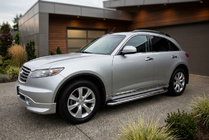 Infiniti FX 2003-2008 Trittbretter Maydos V2 (2 Stk., Aluminium) Foto 1