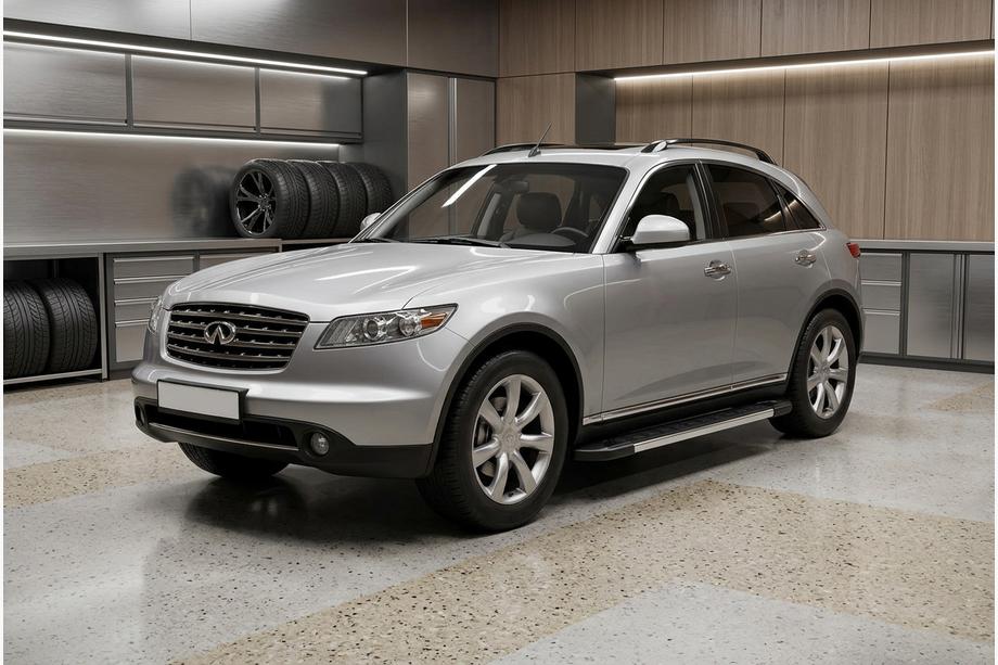 Infiniti FX 2003-2008 Seitenschweller RedLine (2 Stk., Aluminium) Image