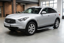 Infiniti FX 2003-2008 Seitenschweller Tayga Grey (2 Stk., Aluminium) Foto 1