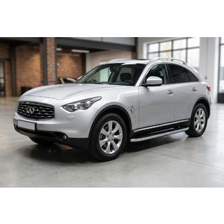 Seitenschweller Tayga Grey (2 Stk., Aluminium) Infiniti FX 2003-2008 Foto 1