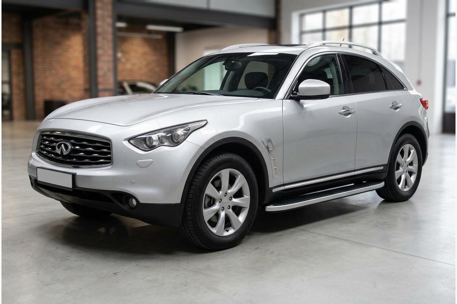 Infiniti FX 2003-2008 Seitenschweller Tayga Grey (2 Stk., Aluminium) Image