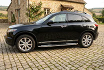 Infiniti FX 2003-2008 Seitenschweller Tayga V2 (2 Stk., Aluminium) Foto 1