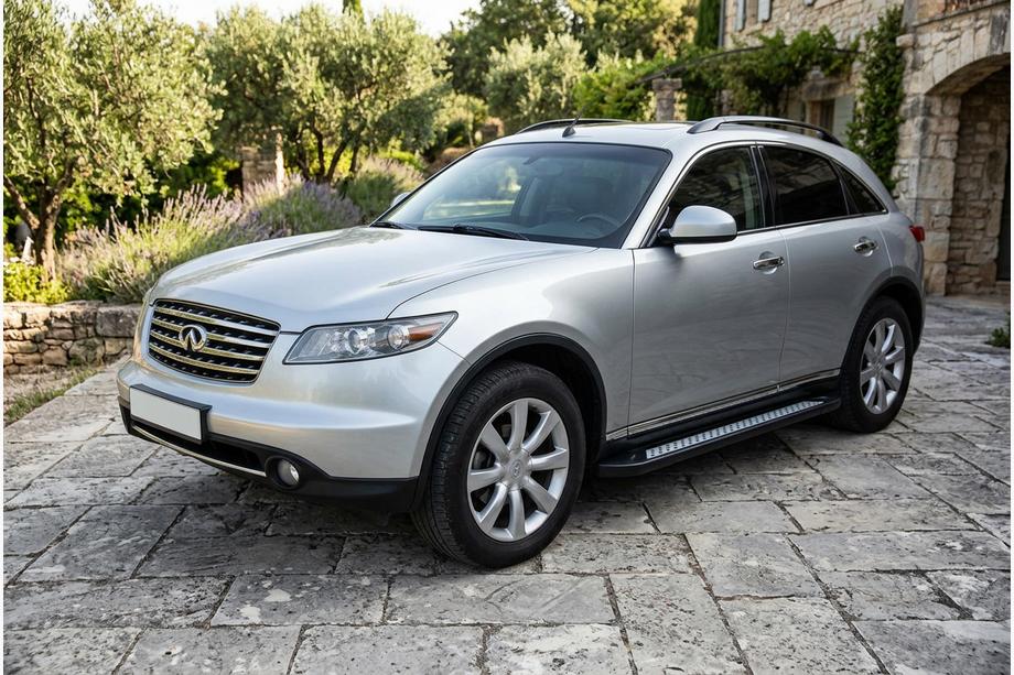 Infiniti FX 2003-2008 Seitenschweller Vision New Black (2 Stk., Aluminium) Image