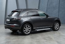 Infiniti FX 2003-2008 Seitenschweller Vision New Grey (2 Stk., Aluminium) Foto 1