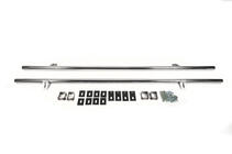 BMW X3 E83 2003-2010 Seitliche Rohre 42 mm (2 Stk, Edelstahl) Foto 4