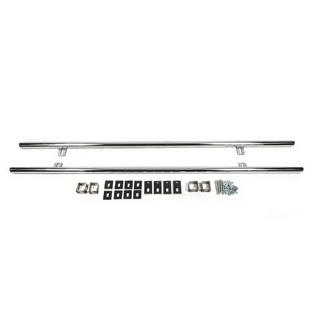 Seitliche Rohre 42 mm (2 Stk, Edelstahl) BMW X3 E83 2003-2010 Foto 1