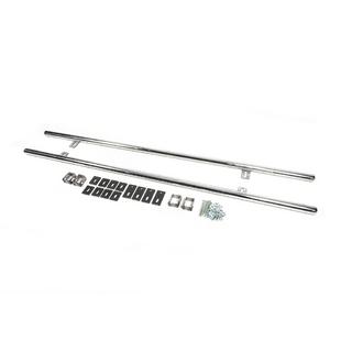 Seitliche Rohre 42 mm (2 Stk, Edelstahl) BMW X3 E83 2003-2010 Foto 2