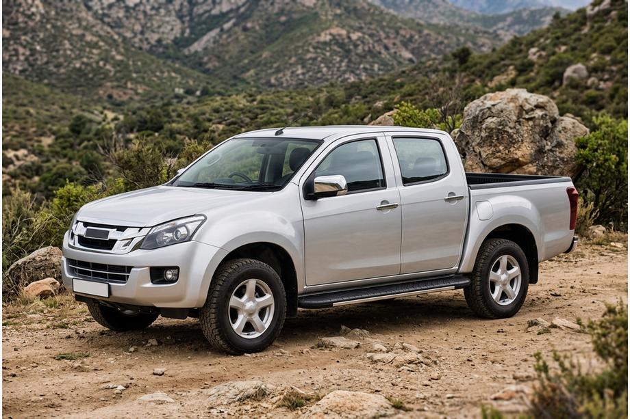 Isuzu D-Max 2011-2019 Seitenschweller Bosphore Grey (2 Stk., Aluminium) Image