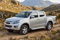 Isuzu D-Max 2011-2019 Seitenschweller Maya V2 (2 Stk., Aluminium) Foto 1