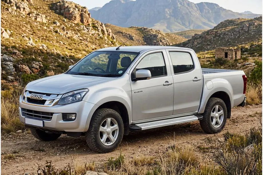 Isuzu D-Max 2011-2019 Seitenschweller Maya V2 (2 Stk., Aluminium) Image